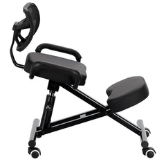 Ergonominė kėdė su atlošu EN301, juoda