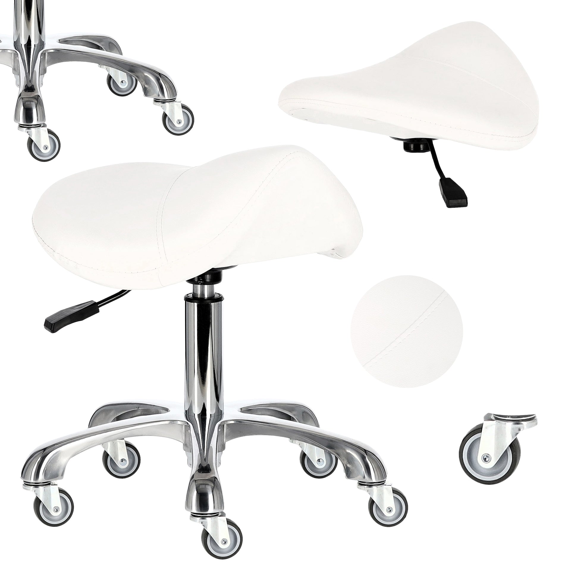 Meistro kėdutė balnas XT22 - baltas