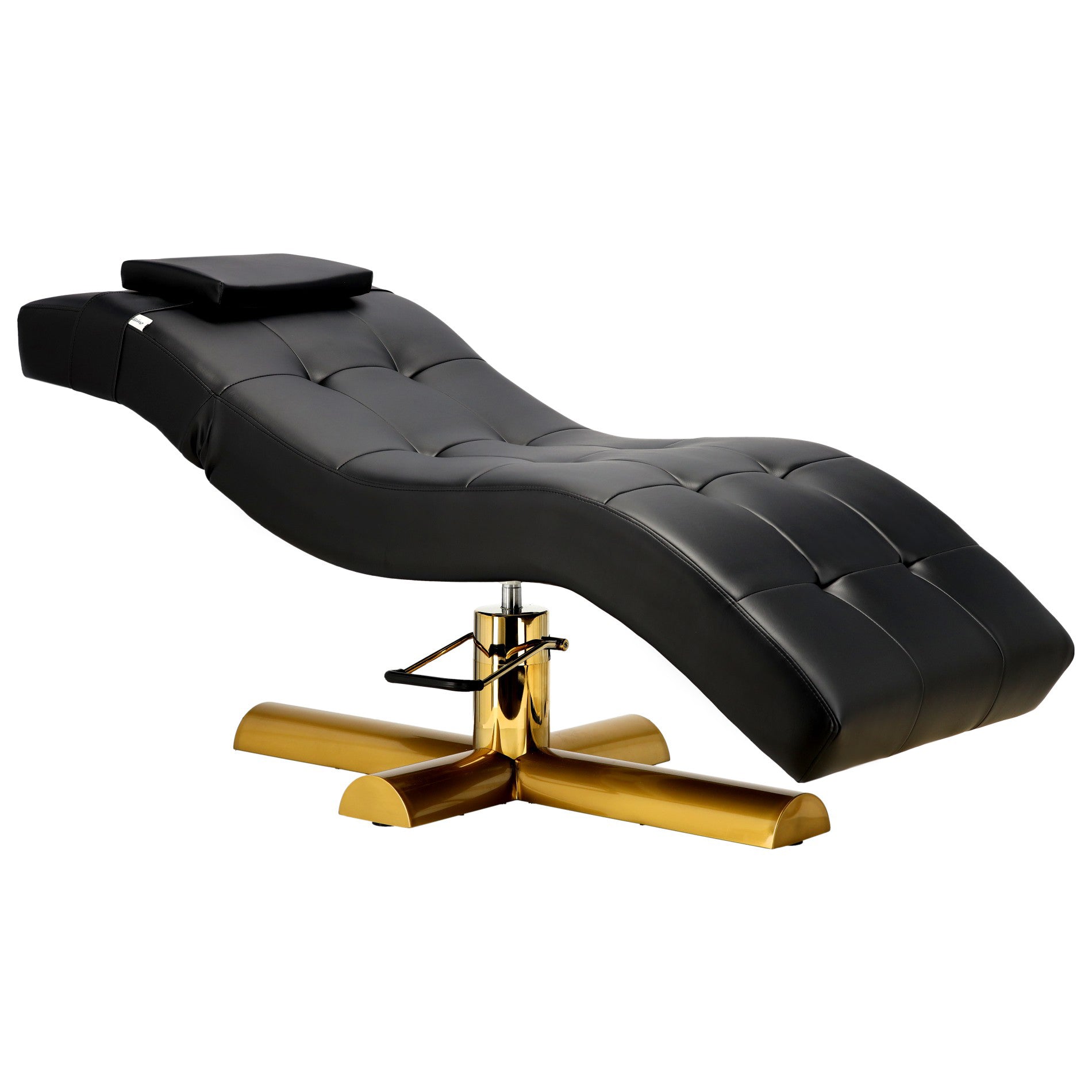 Hidraulinė daugiafunkcinė kosmetologinė lova AMALFI, pasukama, juoda
