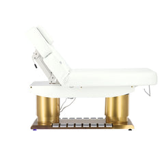 Elektrinis masažo stalas Avelon su šildymo funkcija, baltas