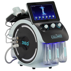 Hidradermabrazijos aparatas 5-in-1 – vandenilio valymas, infuzija, EMS ir RF