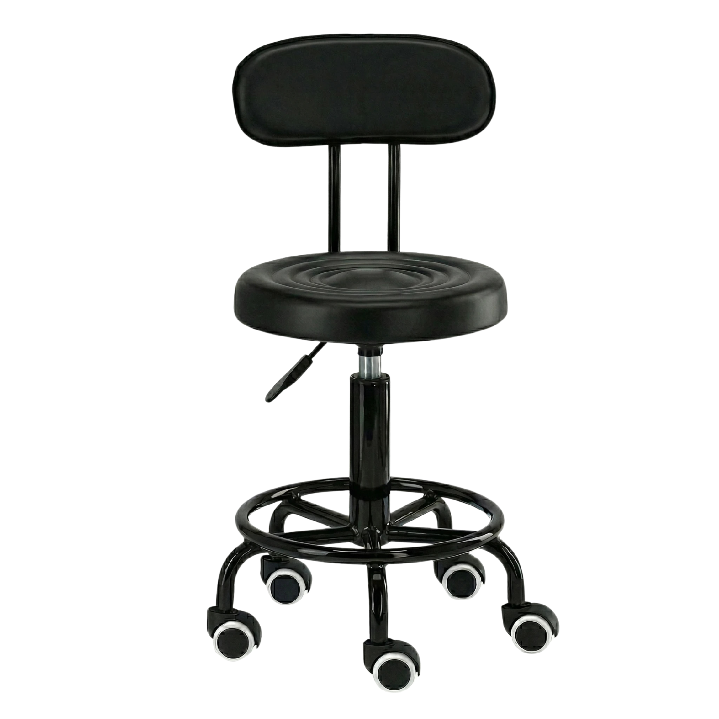 Meistro kėdutė Round PRO – juoda