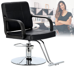 Kirpyklos kėdė ELI – juoda