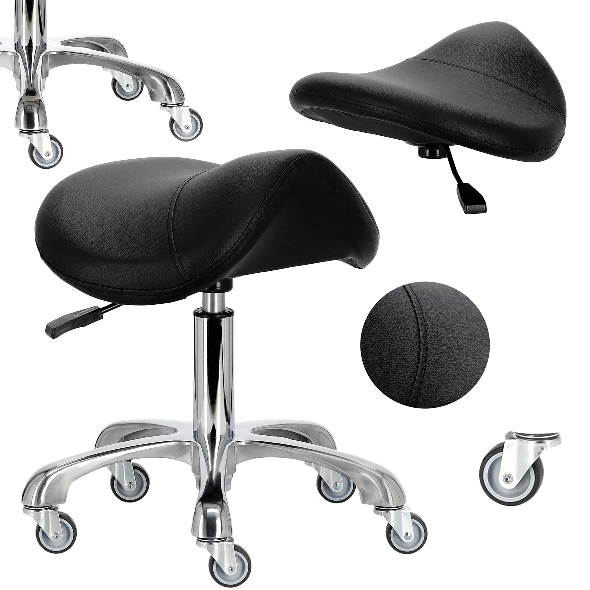 Meistro kėdutė balnas XT22 - juodas