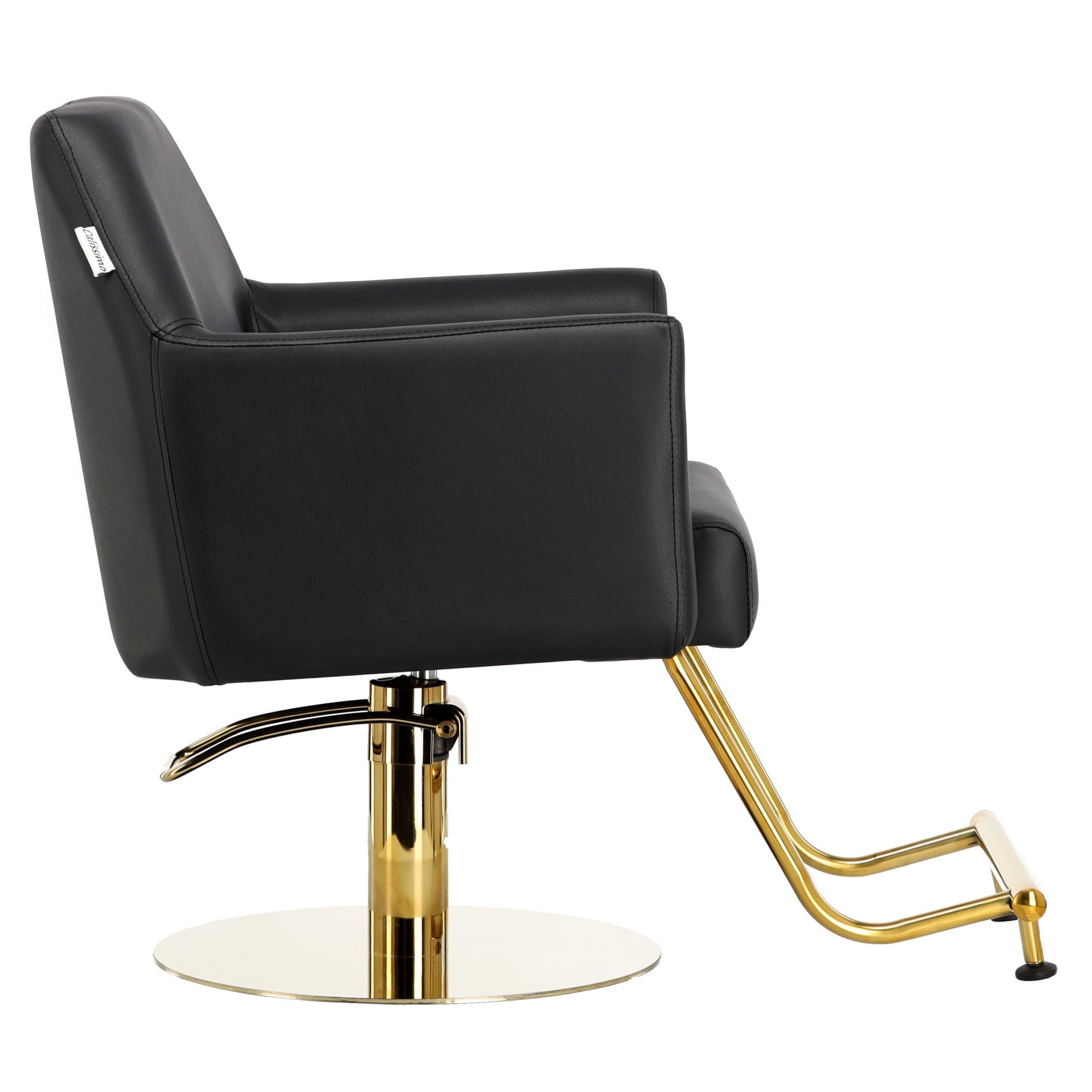 Kirpyklos kėdė Nilos, juoda