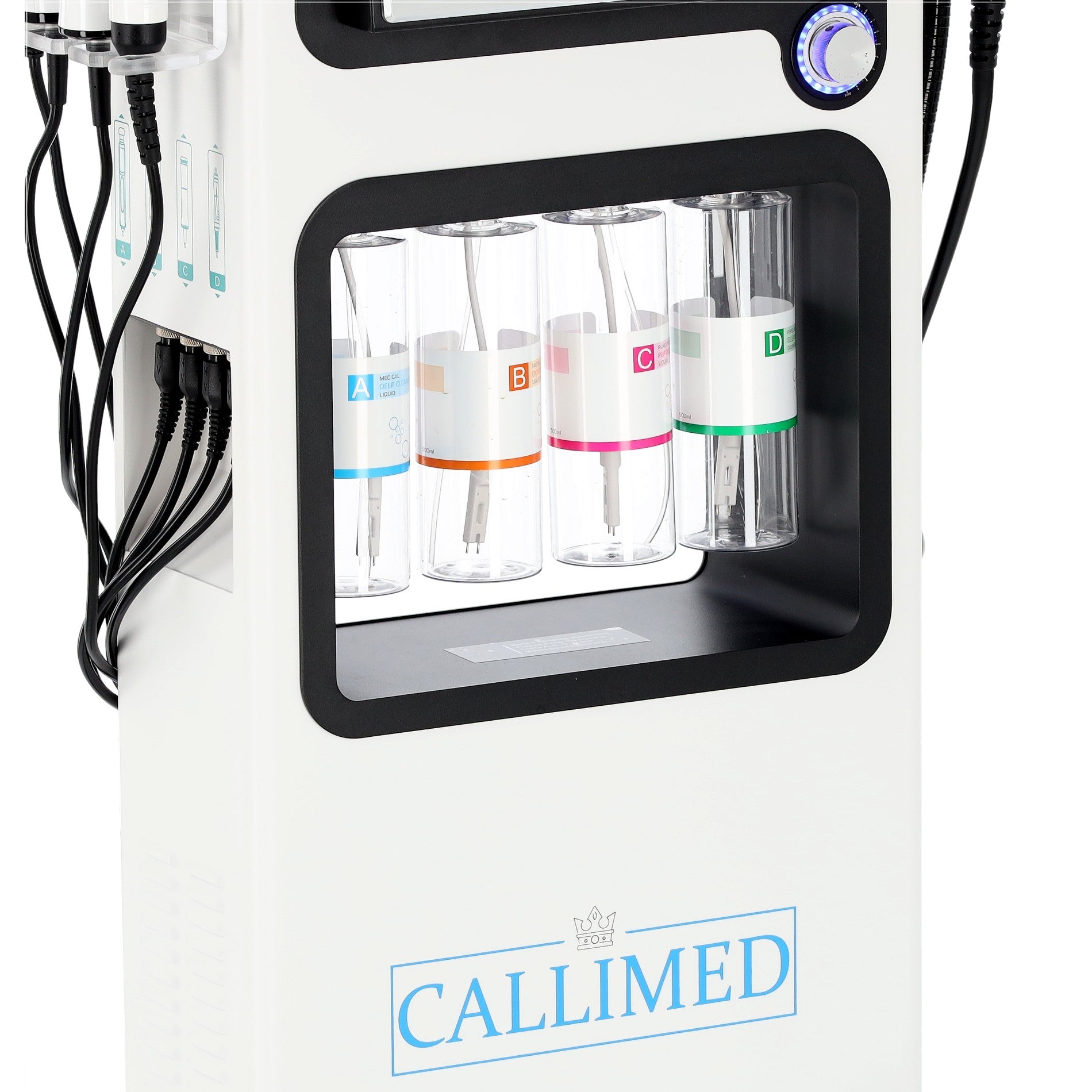 Hydrodermabrazijos aparatas 7in1 su vandenilio valymu, deguonies infuzija, RF ir CO2 Oxy