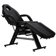 Mechaninis kosmetologinis gultas su kuvetėmis – Verano, 72 cm, juodas