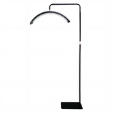 Pastatoma LED kosmetologinė pusmėnulio lempa Moon Pro MAX, 54 W – juoda