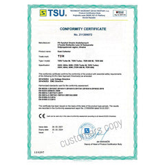 TERI 800 įmontuojamas dulkių ištraukėjas - baltas su sidabrinėmis grotelėmis