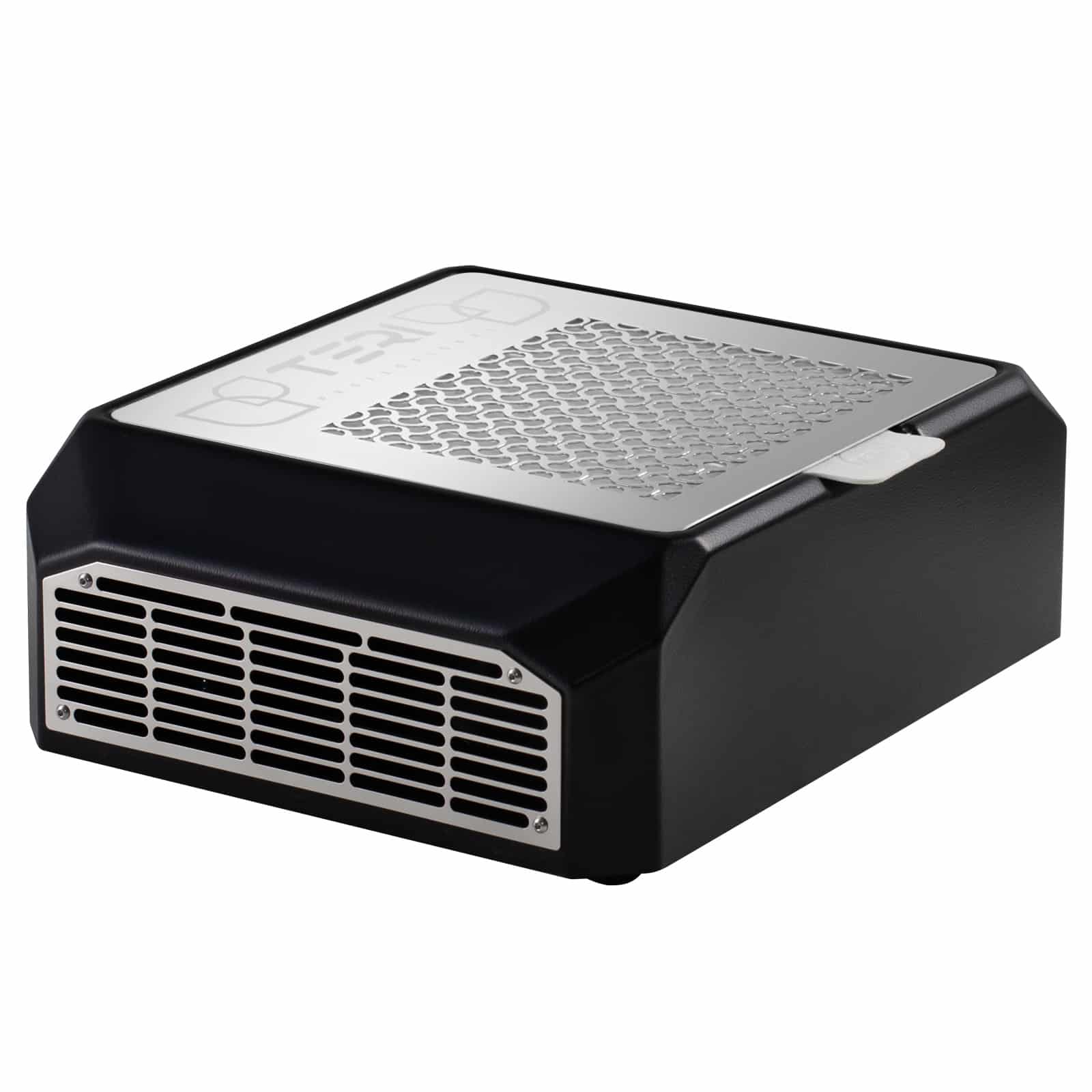 TERI Diamond pastatomas dulkių ištraukėjas – juodas su sidabrinėmis grotelėmis