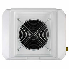 TERI Diamond pastatomas dulkių ištraukėjas – baltas su auksinėmis grotelėmis