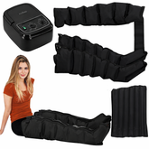 Presoterapinis limfodrenažinis kūno masažuoklis, 360° masažas, 6 kameros