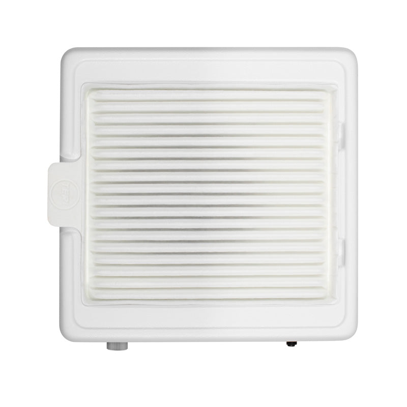 TERI 800 M dulkių ištraukėjas – baltas su sidabrinėmis grotelėmis