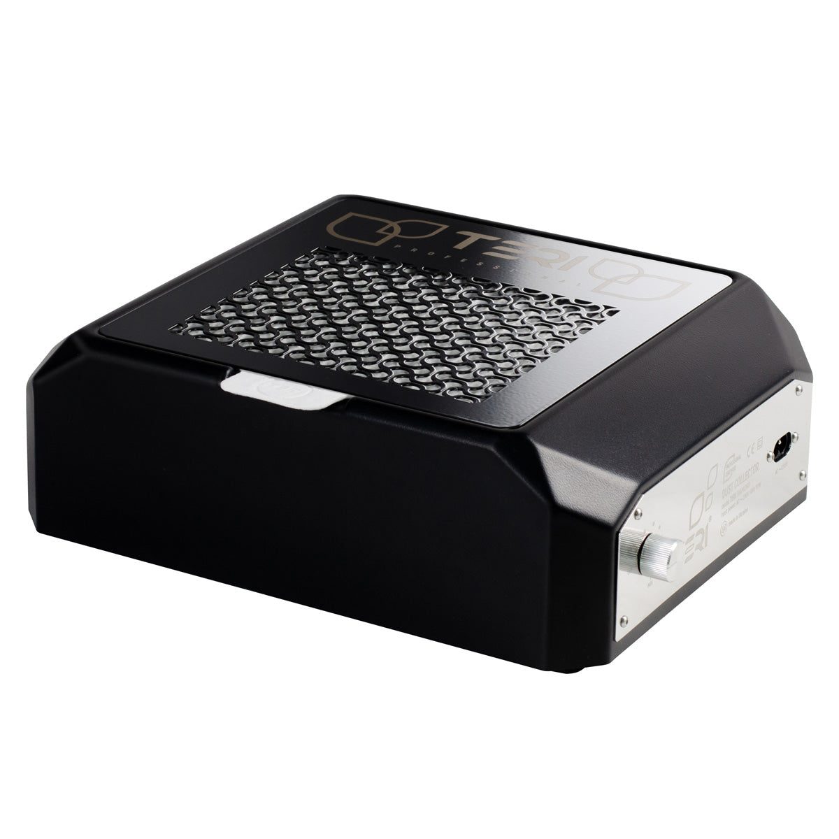 TERI Diamond pastatomas dulkių ištraukėjas – juodas su juodomis grotelėmis