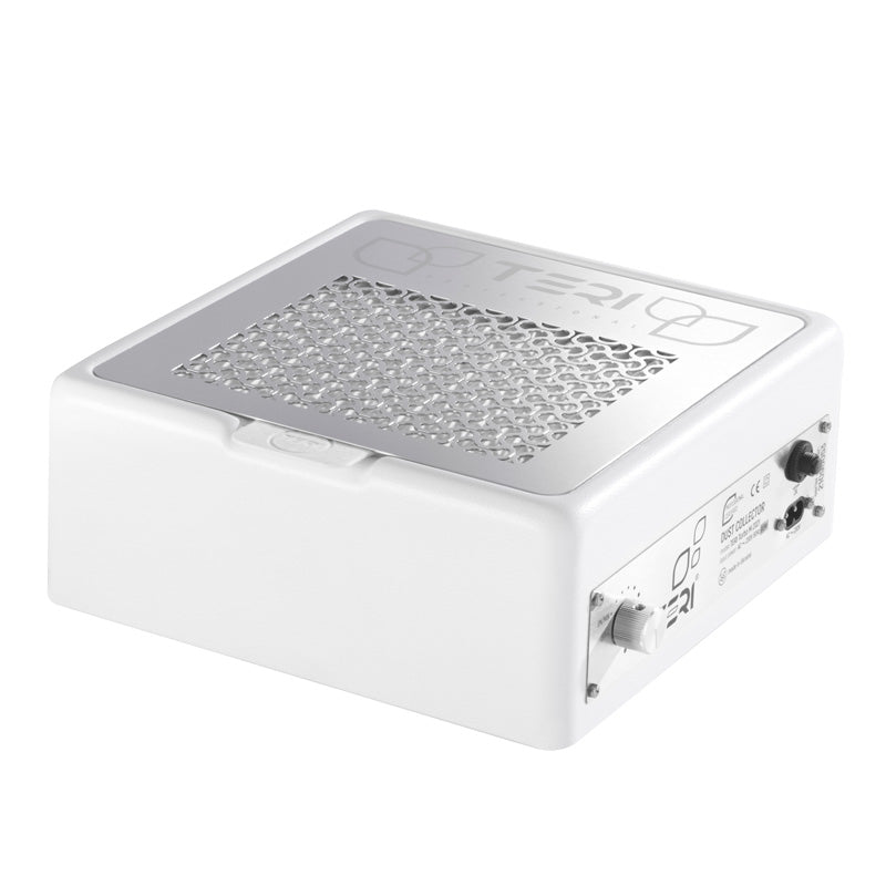 TERI Turbo M pastatomas dulkių ištraukėjas – baltas su sidabrinėmis grotelėmis