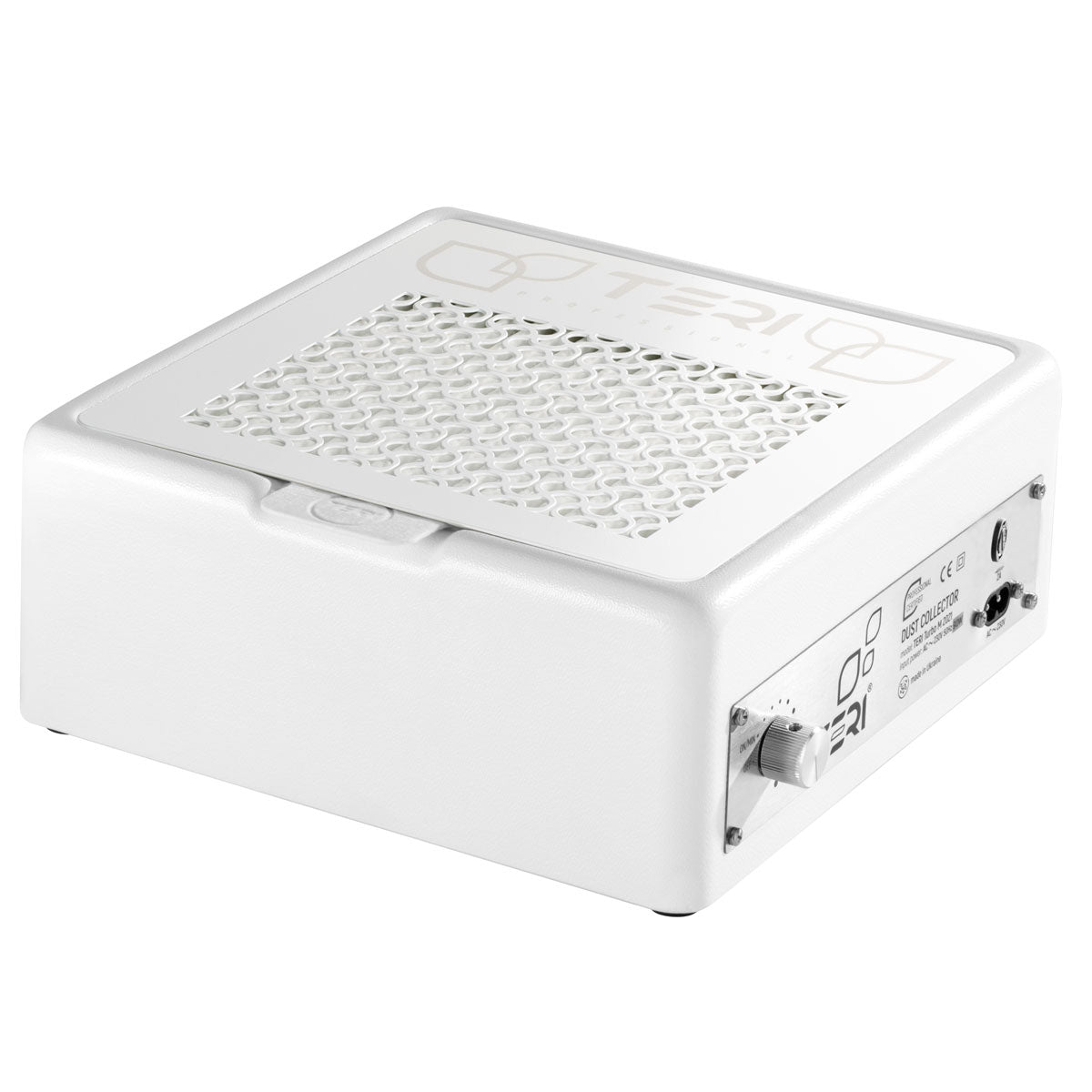 TERI Turbo M pastatomas dulkių ištraukėjas – baltas su baltomis grotelėmis