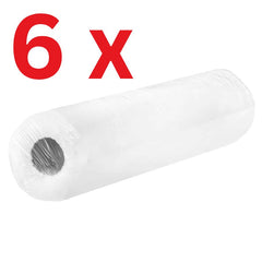 6 x Vienkartinė paklodė 60 cm x 100 m su perforacija (flizelinas)