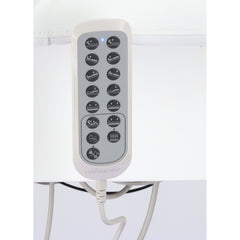 Elektrinis masažo stalas Avelon su šildymo funkcija, baltas