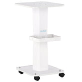 Kosmetologinis vežimėlis ant ratukų 1003 – baltas