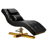 Hidraulinė daugiafunkcinė kosmetologinė lova AMALFI, pasukama, juoda