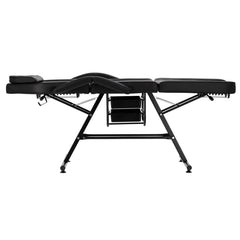 Mechaninis kosmetologinis gultas su kuvetėmis – Verano, 72 cm, juodas