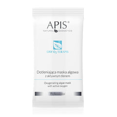 APIS Oxy O2 Therapy deguonimi prisotinanti jūros dumblių kaukė 20 g