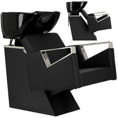 Kirpyklos plautuvė Toma V2 Silver, juoda