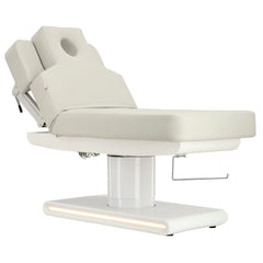 Profesionalus masažo stalas Mara, 3 elektriniai varikliai, pilkas