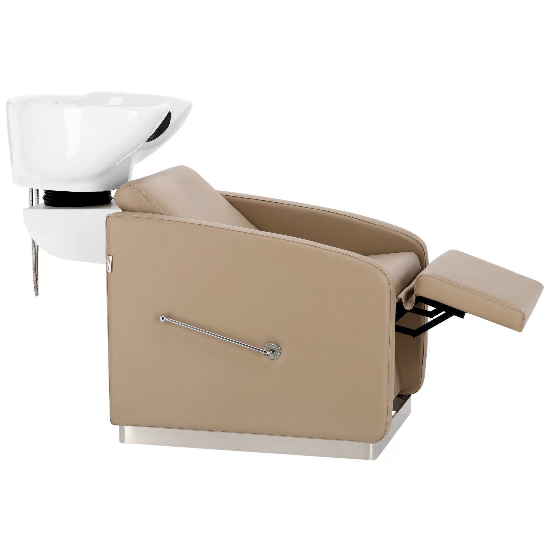 Kirpyklos plautuvė ATEKA, kreminė