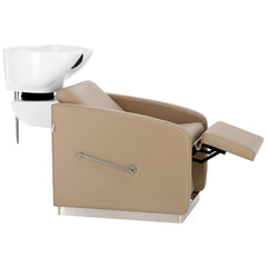 Kirpyklos plautuvė ATEKA, kreminė