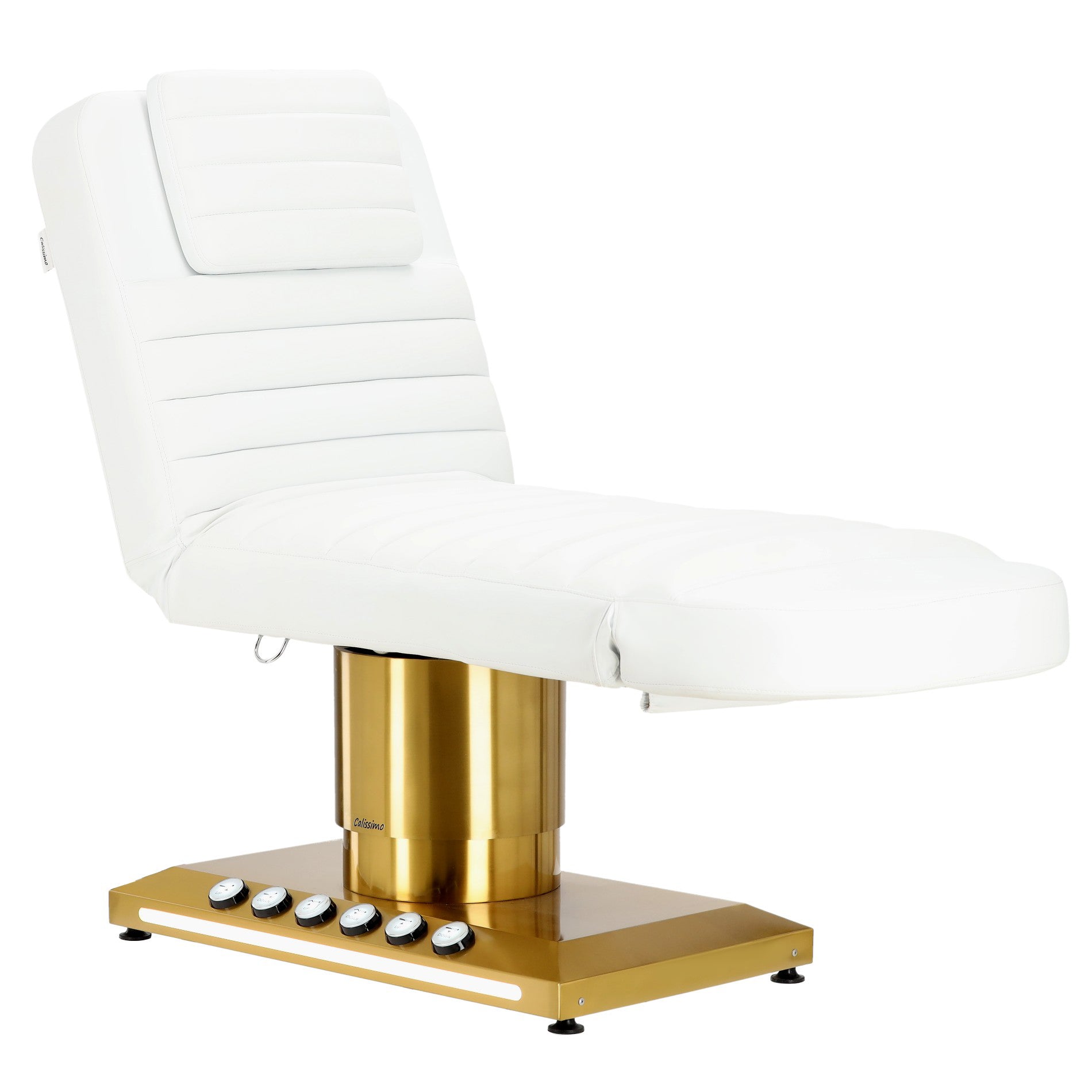 Elektrinis kosmetologinis gultas MAX PRO 2 - 3 motorai, baltas