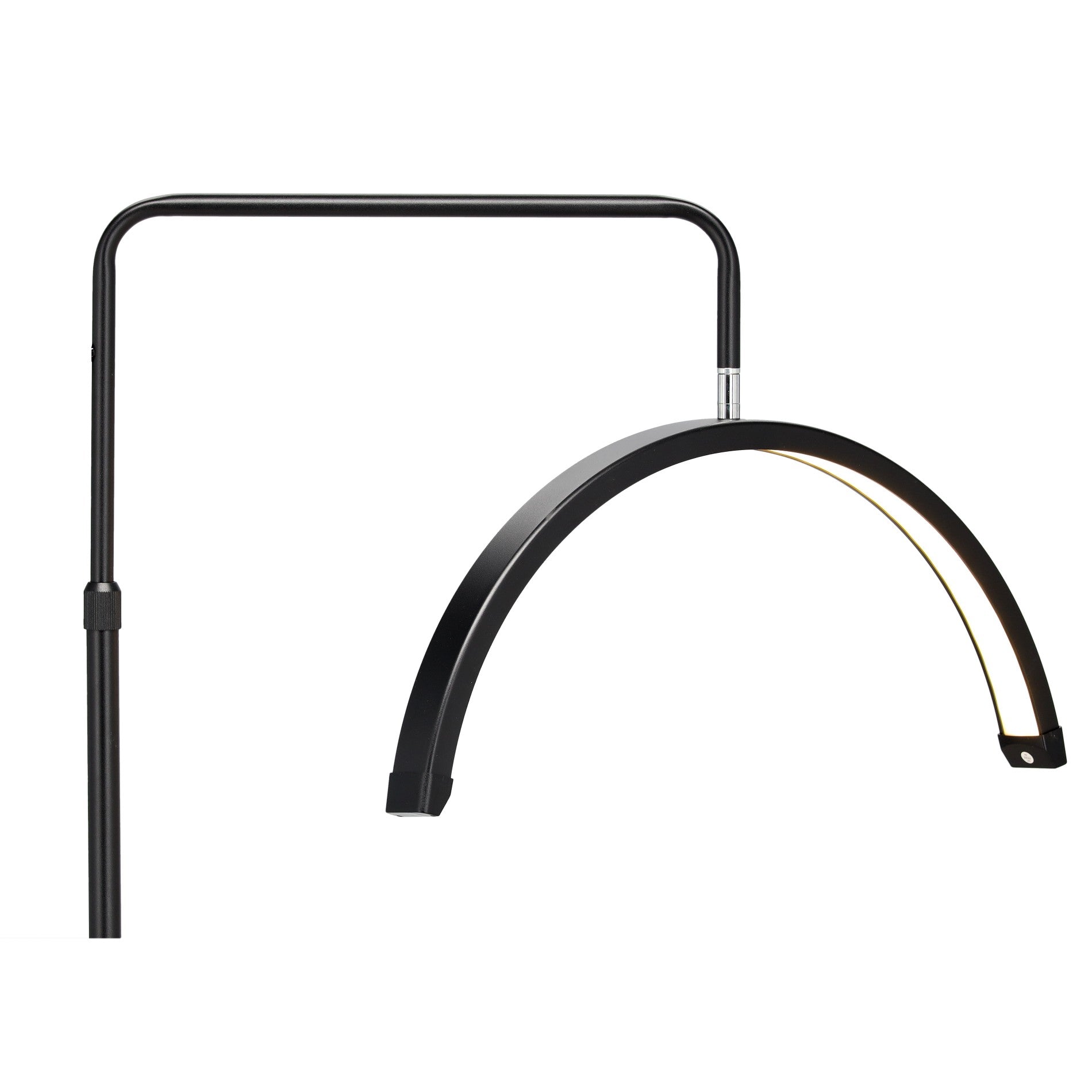 Pusmėnulio formos LED lempa procedūroms, be šešėlių, 36W, juoda