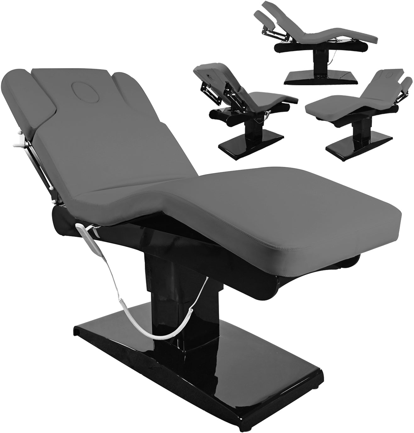 Elektrinis masažo stalas DECLANO - pilkas