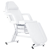 Mechaninis kosmetologinis gultas su kuvetėmis – Verano, 72 cm, baltas