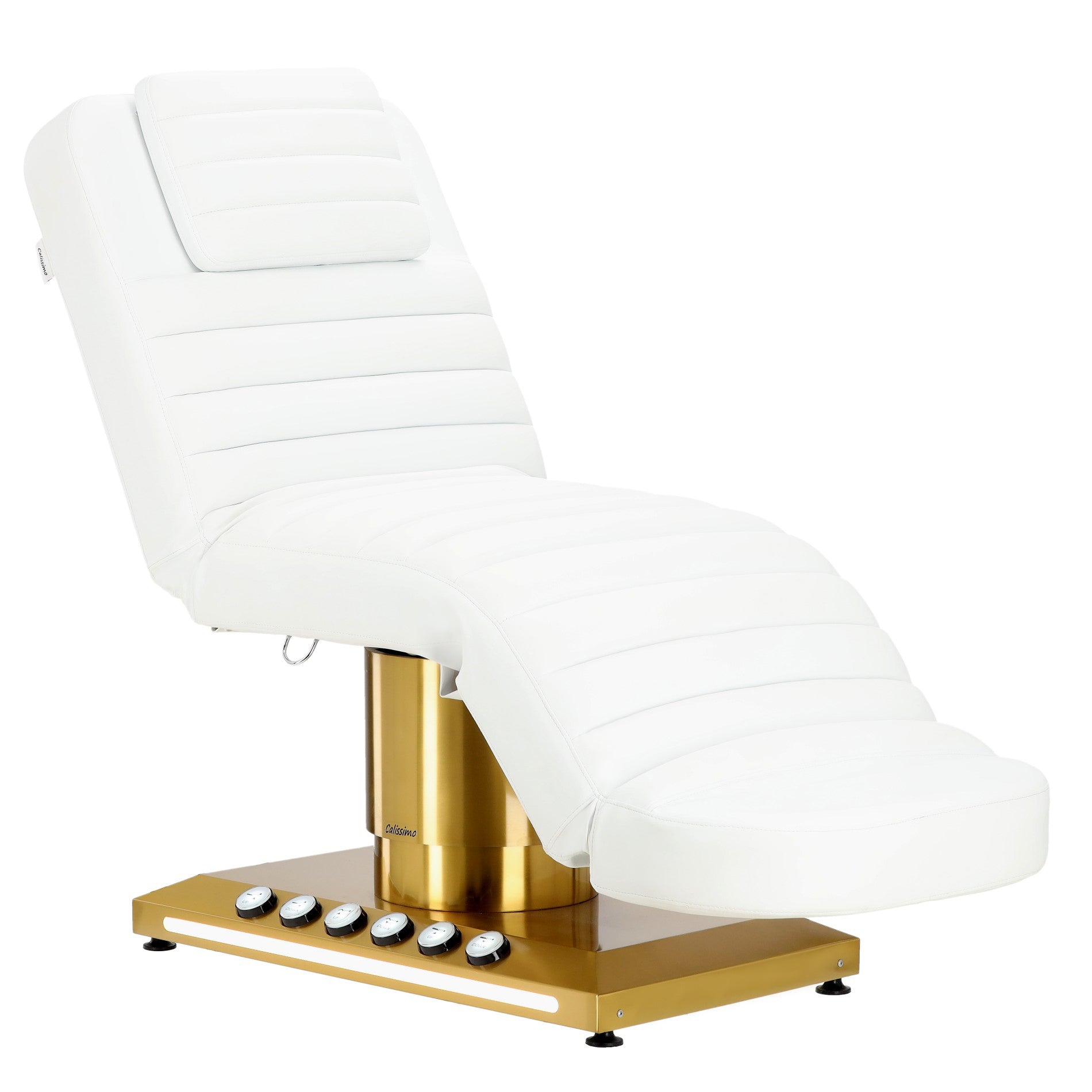 Elektrinis kosmetologinis gultas MAX PRO 2 - 3 motorai, baltas