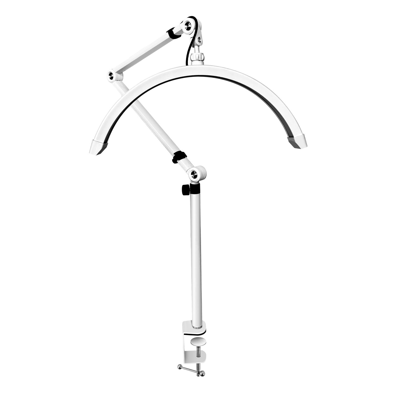 Kosmetologinė LED lempa Moon, 36 W, balta, su prisukamu stovu