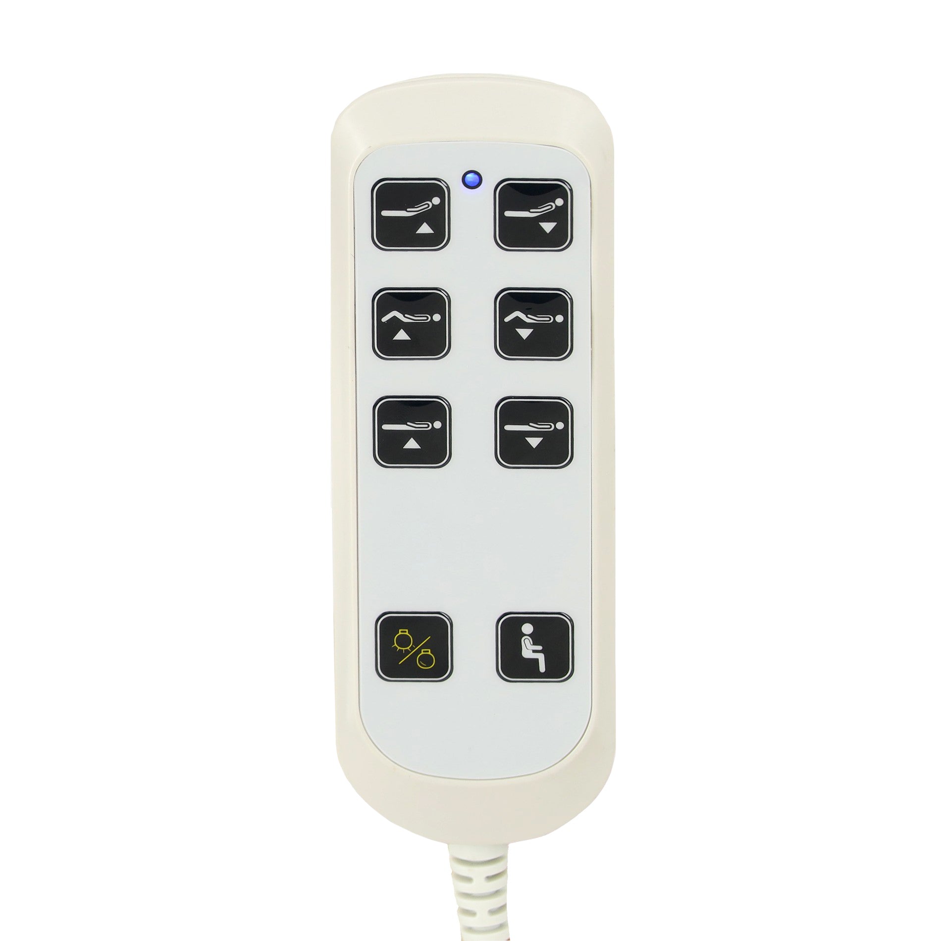 Elektrinis kosmetologinis gultas MAX PRO 2 - 3 motorai, baltas