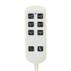 Elektrinis kosmetologinis gultas MAX PRO 2 - 3 motorai, baltas