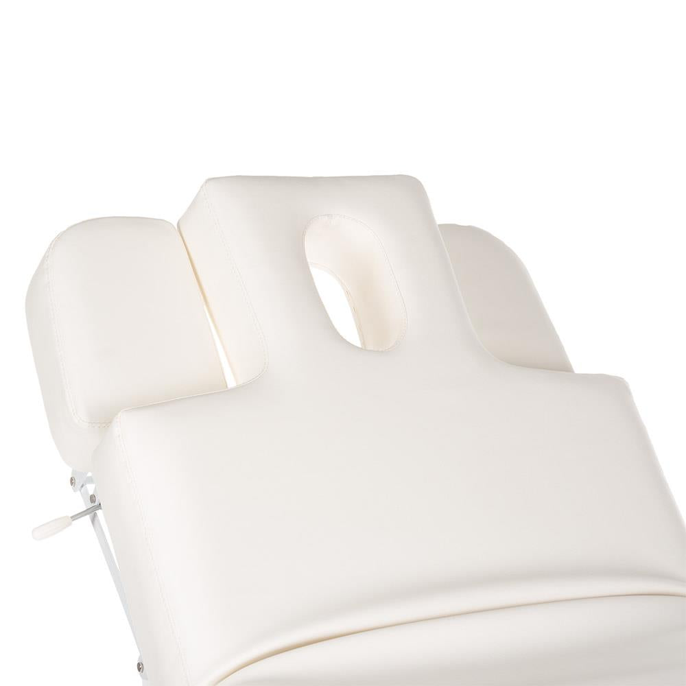 SPA & Welness BR-6621 elektrinis masažo stalas, 4 el. motorai, baltas