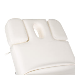 SPA & Welness BR-6621 elektrinis masažo stalas, 4 el. motorai, baltas