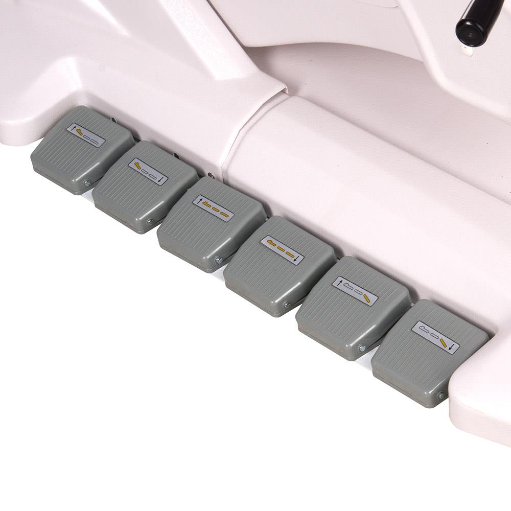 Elektrinis kosmetologinis gultas su šildymu BR-6686 – baltas