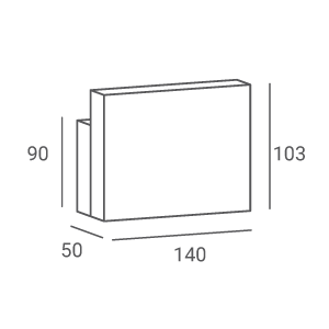 Ayala BRILL registratūros stalas, juodos sp.
