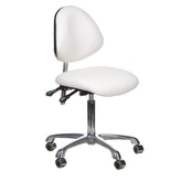 Kosmetologinė meistro kėdutė BY-8377, balta