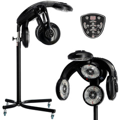 Kirpyklos infrazonas Kalisto – plaukų priežiūrai ir dažymui, juodas