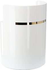 Registratūros stalas ELIA, 80 cm - baltos spalvos