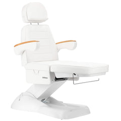 Elektrinis kosmetologinis gultas EN-273, 3 el. motorai - baltas