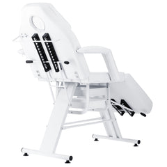 Mechaninis kosmetologinis gultas su kuvetėmis – Verano, 72 cm, baltas