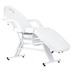 Mechaninis kosmetologinis gultas su kuvetėmis – Verano, 72 cm, baltas