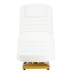 Elektrinis kosmetologinis gultas MAX PRO 2 - 3 motorai, baltas