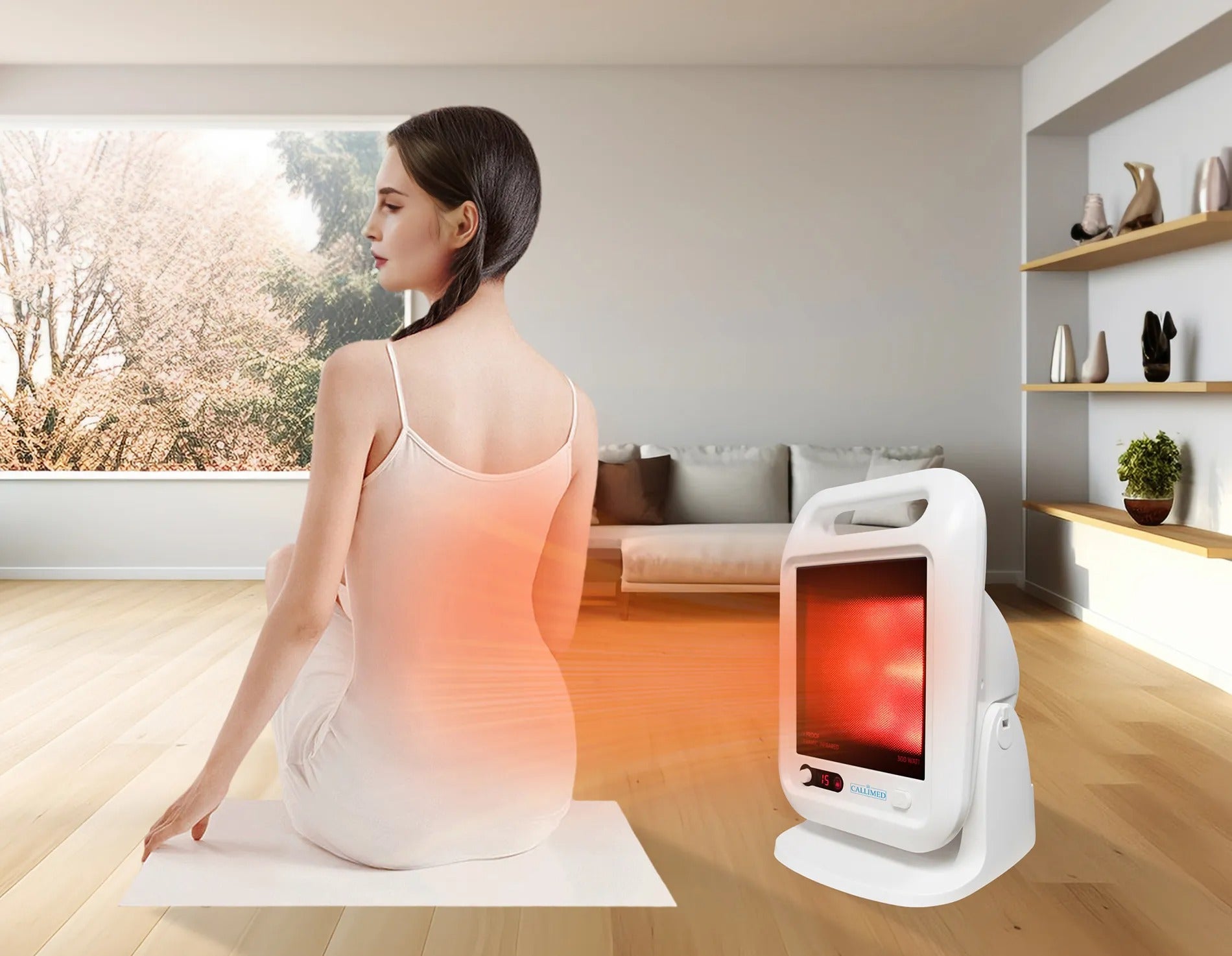 Šiluminė lempa Sollux su infraraudonaisiais spinduliais